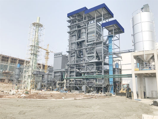 Waste Water Sludge Drying And Sludge Incineration Facility For Solid Waste Burning Rate 99.9%